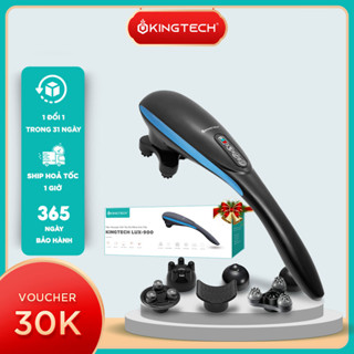  Máy Massage Cầm Tay Đa Năng Cao Cấp KingTech LUX-900 - Mát Xa Toàn Thân Giảm Đau Mỏi Cho Lưng Cổ Vai Gáy Chân Tay 
