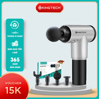 Máy Massage Cầm Tay KINGTECH KH-320 - Máy Mát xa Toàn Thân, Chuyên Sâu Cổ Vai Gáy Lưng, Giảm Đau Cơ - Quà Tặng Nam Nữ
