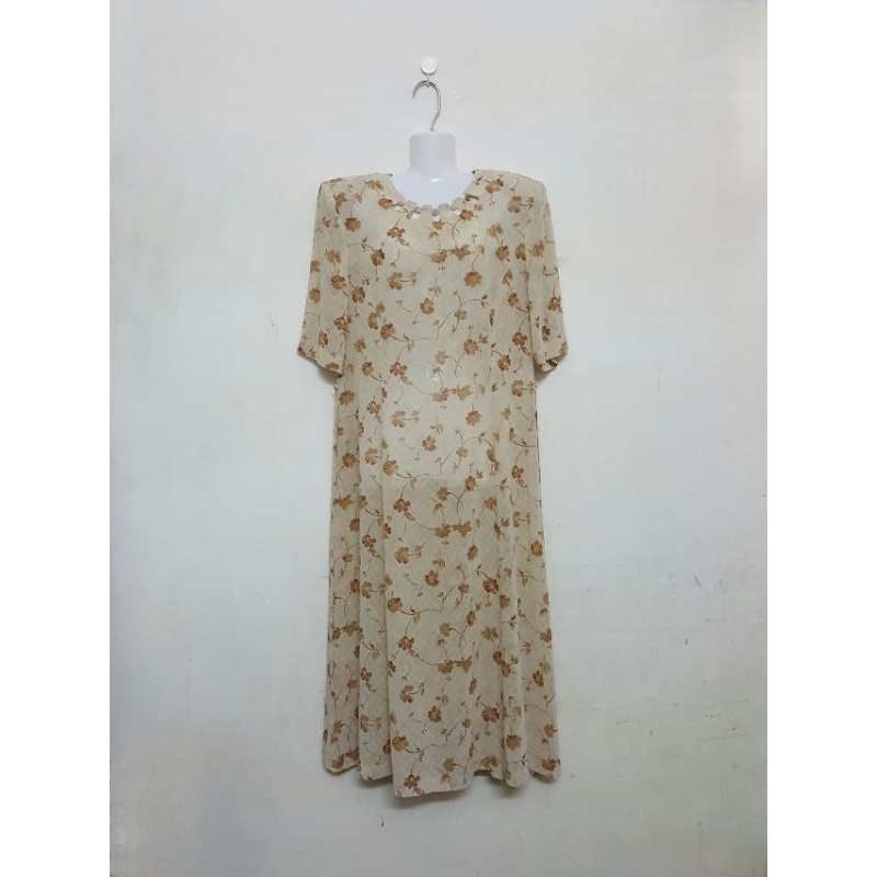 ĐẦM VOAN HOA VINTAGE