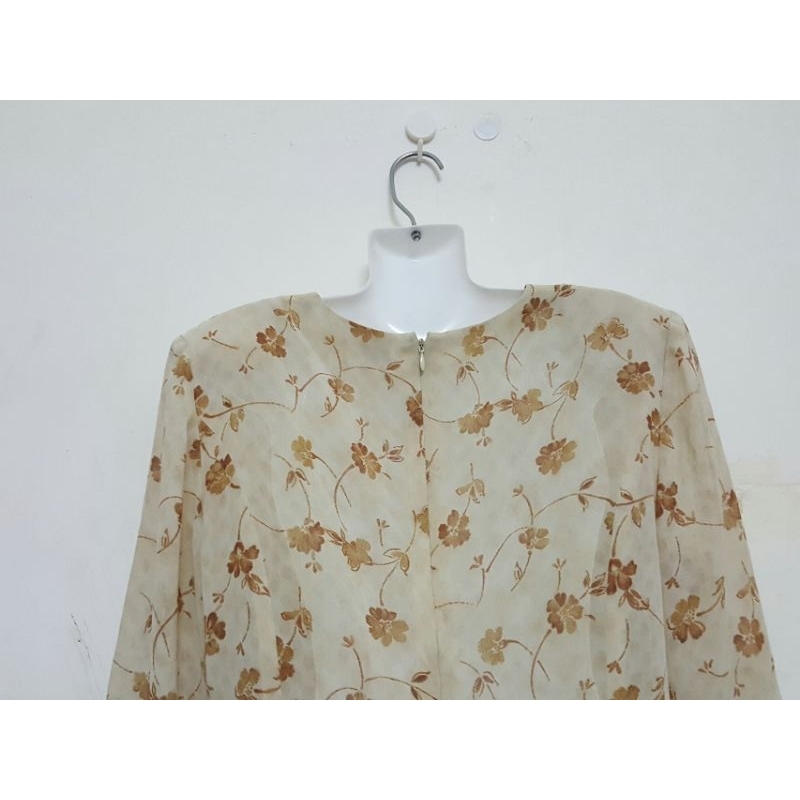 ĐẦM VOAN HOA VINTAGE