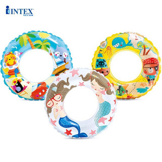 Phao vòng 61 cm INTEX, họa tiết đáng yêu