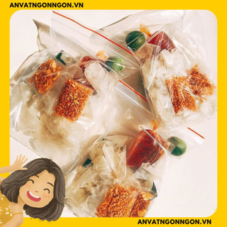 SET BÁNH TRÁNG LÁ CHUỐI CHẤM SATE