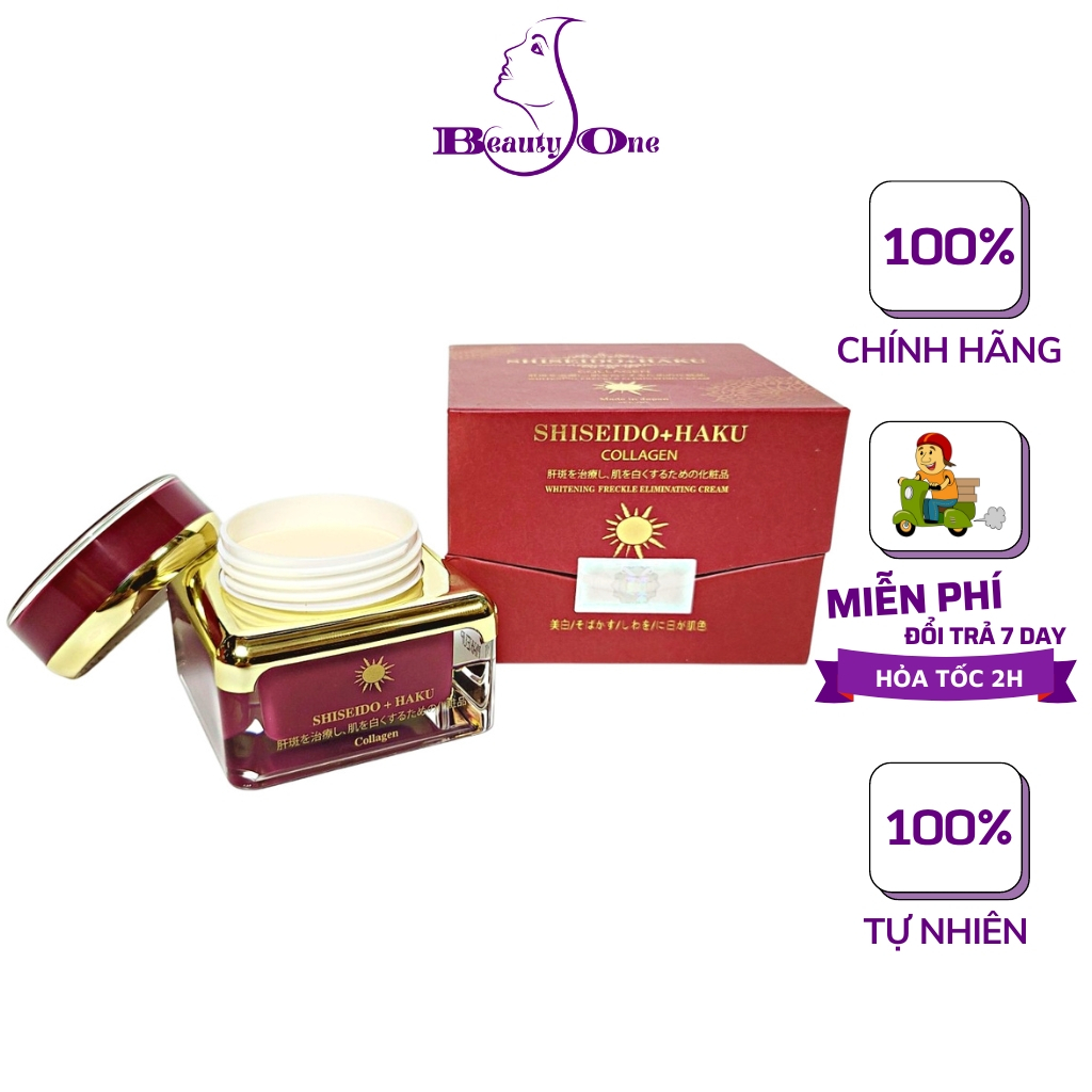 Kem chống nắng Shiseido nhật bản, hộp 35g - Kem dưỡng da chống nắng makeup bảo vệ da 2 lớp, chống tia UVA UVB, beautyone
