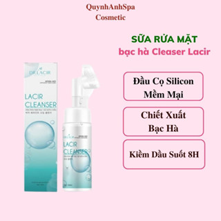 Sữa Rửa Mặt Bạc Hà Dr.Lacir, Sữa rửa mặt cho da dầu, sáng da, giữ ẩm da, kiềm dầu suốt 8 tiếng