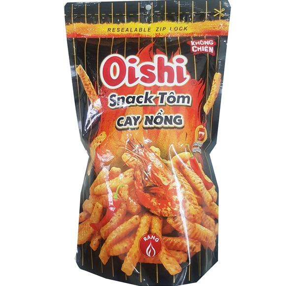 Oishi snack tôm cay nồng