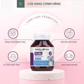 Dha kids healthy care / kids high strength dha cho bé 60 viên - úc