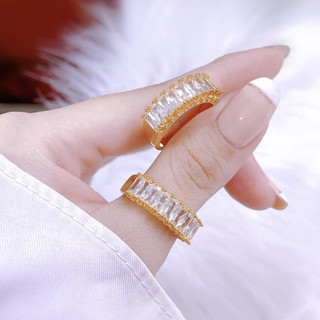 Nhẫn 9 hàng hột berret đều