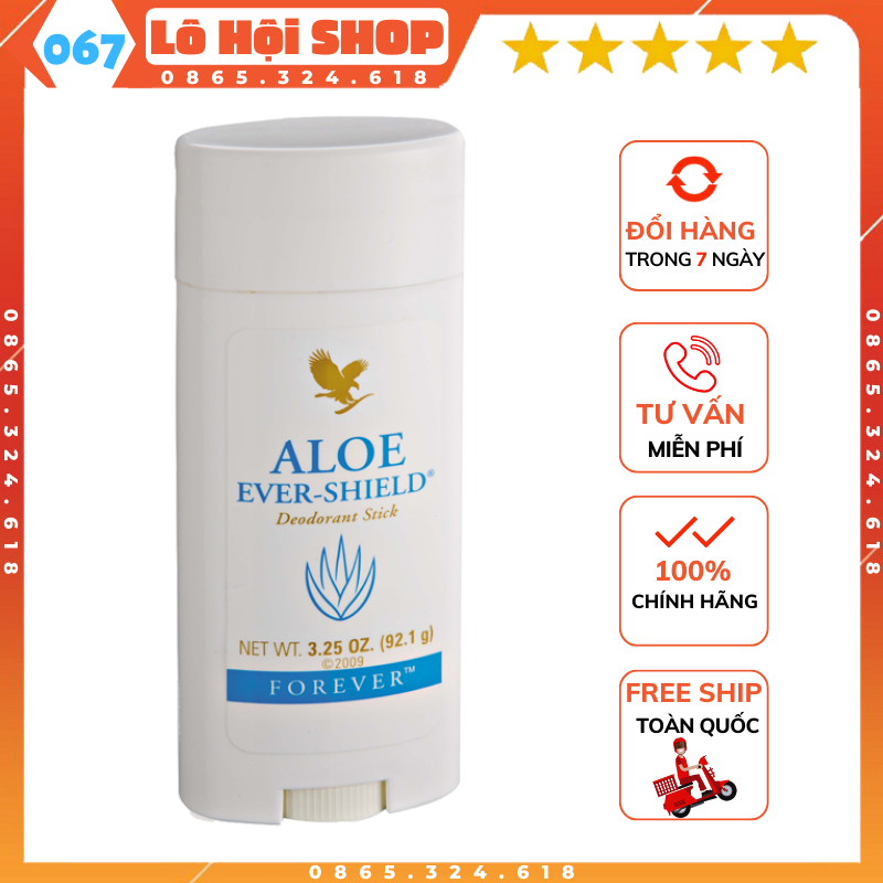 Lăn khử mùi LÔ HỘI, Nha đam 067flp dạng sáp thơm