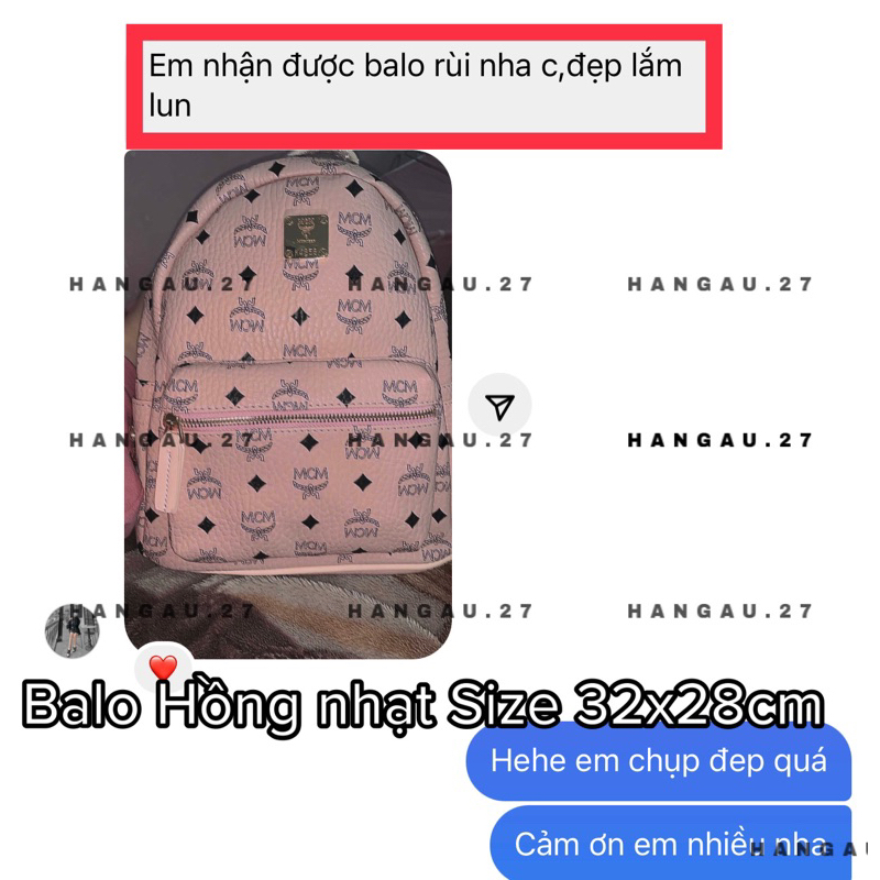 Balo Em Ci Em  Kèm Móc 💙FREESHIP💙 Balo Thời Trang Phong Cách Hàn Quốc - Đi Học Đi Làm