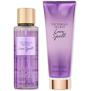 SET XỊT THƠM TOÀN THÂN VÀ SỮA DƯỠNG THỂ VICTORIA SECRET LOVE SPELL