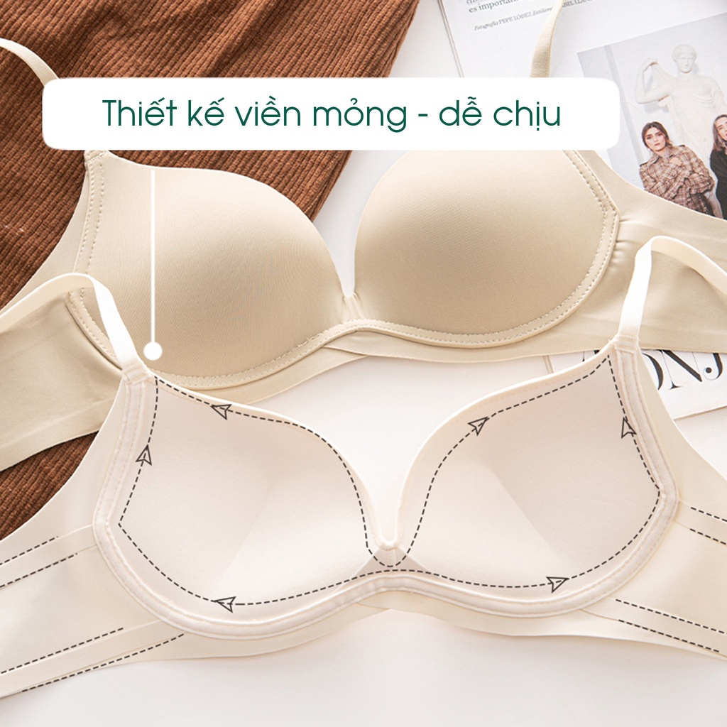 Áo ngực đúc su thoáng mát cho hè không gọng thoải mái Metis siêu thích mùa này QPA31 | BigBuy360 - bigbuy360.vn