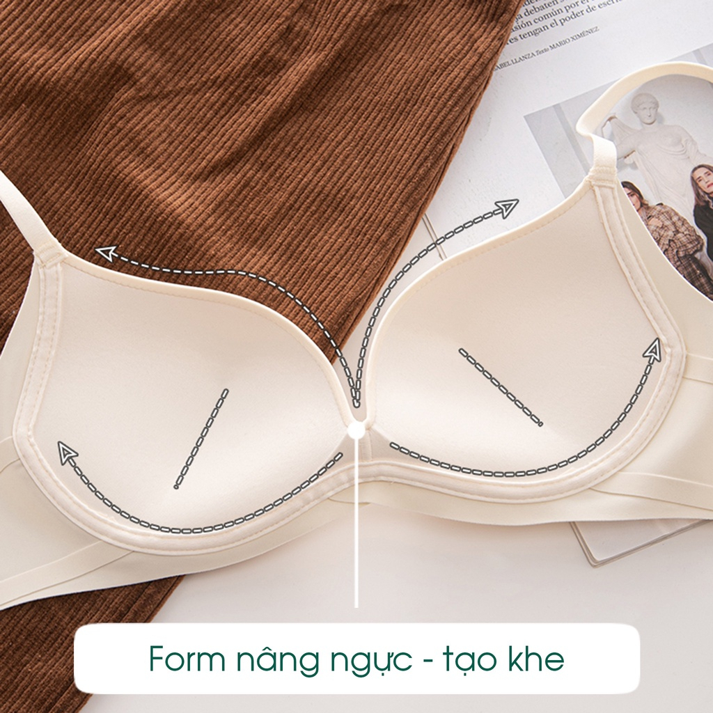 Áo ngực đúc su thoáng mát cho hè không gọng thoải mái Metis siêu thích mùa này QPA31 | BigBuy360 - bigbuy360.vn