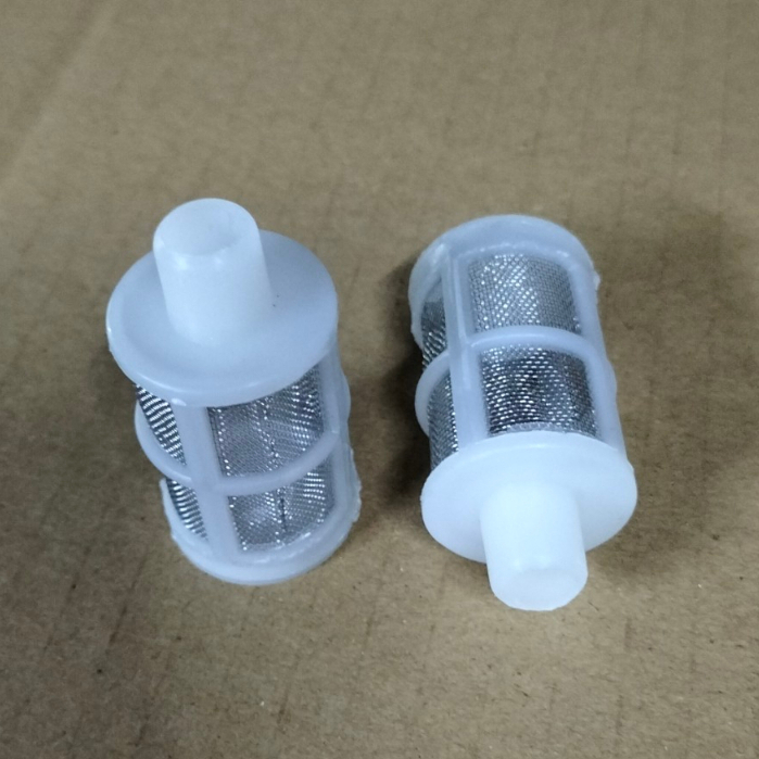 Chõ lọc rác của máy bơm mini dùng cho ống phi 8,10