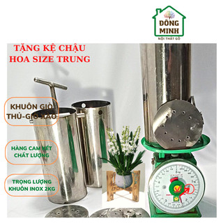 Khuôn làm giò thủ khuôn giò xào inox 304 loại dày cao cấp ,Hàng cam kết chất lượng,bảo hành 1 năm -Hcm