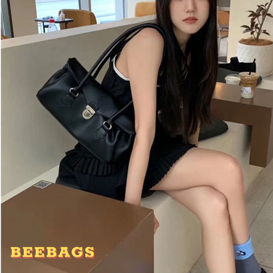 Túi Da Đeo Vai Thanh Lịch, Vintage Phù Hợp Mọi Outfỉ Đi Chơi, Cafe | TX115 | Túi Xách Nữ Y2K Sang Trọng Đựng Nhiều Đồ