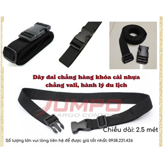 Dây đai khóa vali, hành lý du lịch,dây đai chằng hàng khóa cài nhựa chằng hàng, hành lý, balo du lịch, khóa vali
