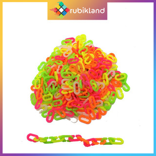 Đồ chơi móc xích tạo hình túi nút 500g 2x1cm 1100 móc trò chơi cân ký kí đồ chơi - rubik land