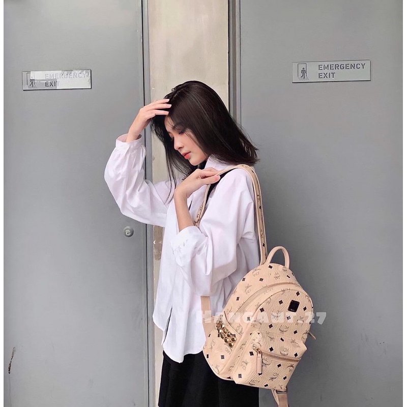 Balo Em Ci Em  Kèm Móc 💙FREESHIP💙 Balo Thời Trang Phong Cách Hàn Quốc - Đi Học Đi Làm