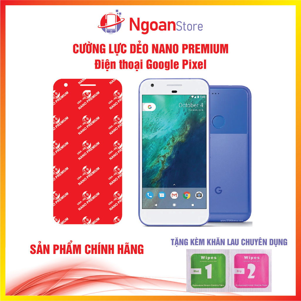 Cường lực dẻo Nano cho điện thoại Google Pixel - Ngoan Store