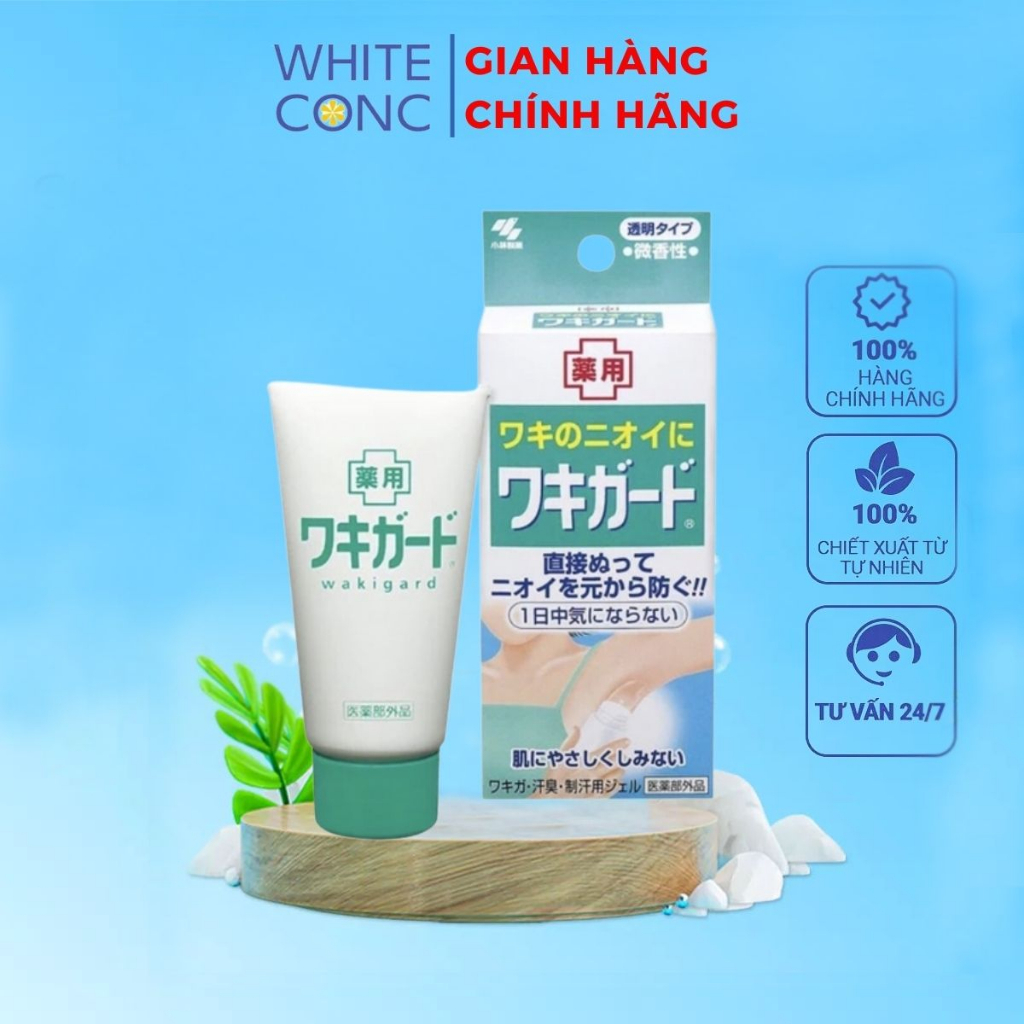 Lăn khử mùi hôi nách Kobayashi Nhật Bản loại bỏ hôi nách lâu năm, dưỡng trắng da không gây ố vàng áo