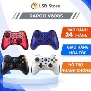 [Hỏa Tốc - HCM] Tay Cầm Chơi Game Rapoo V600S Không Dây | Hàng Chính Hãng | Bảo Hành 24 Tháng | LSB Store