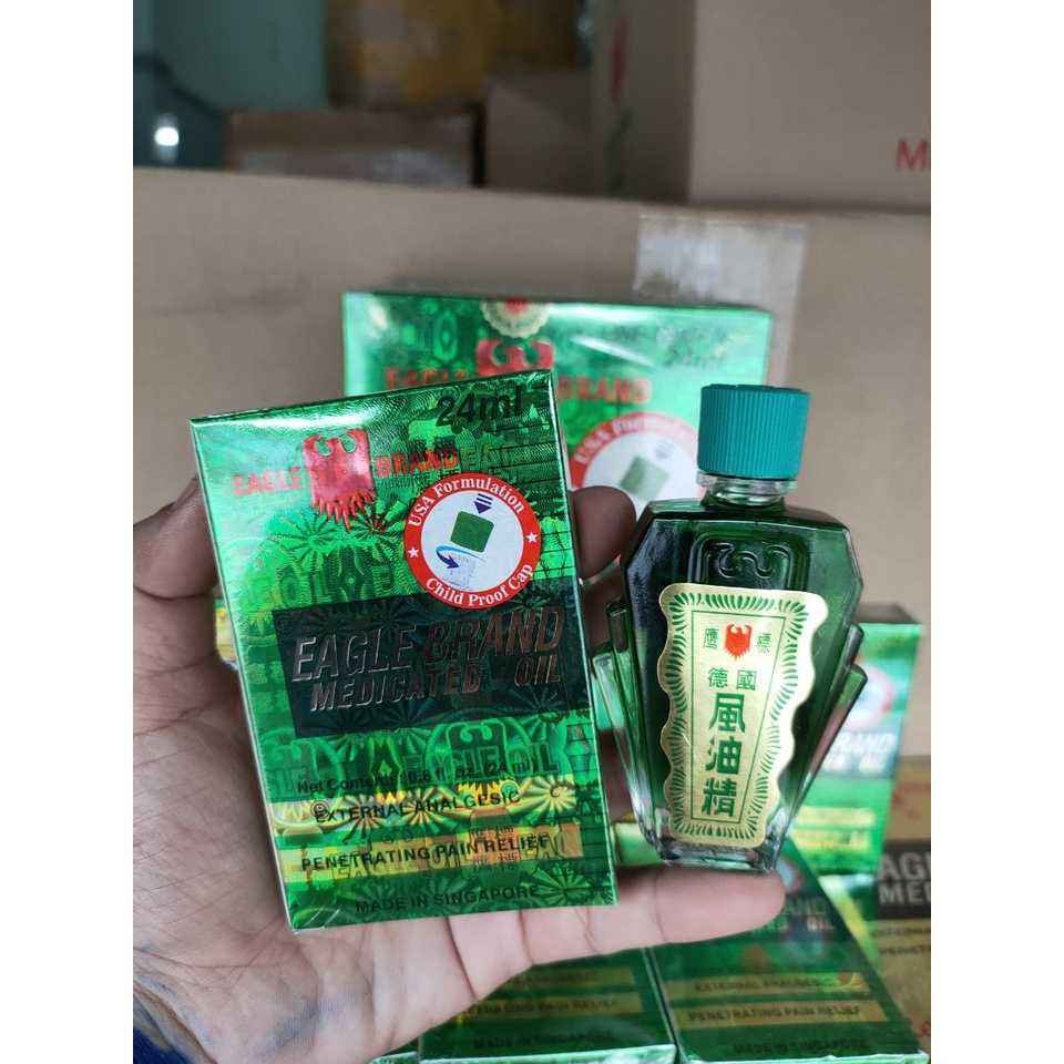 Dầu Gió Xanh 2 Nắp ( 24ml )