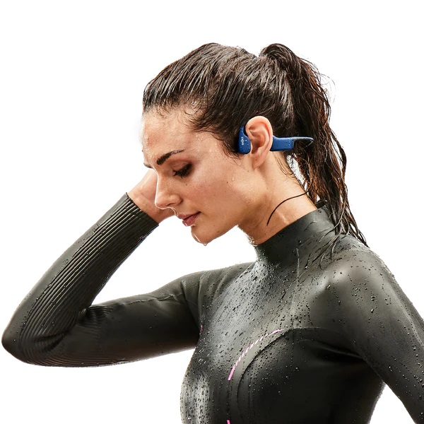 Tai nghe thể thao bơi lội truyền dẫn xương Shokz OpenSwim - Hàng chính hãng