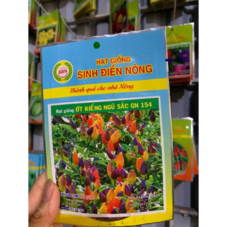 hạt giống ớt ngũ sắc