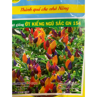 hạt giống ớt ngũ sắc
