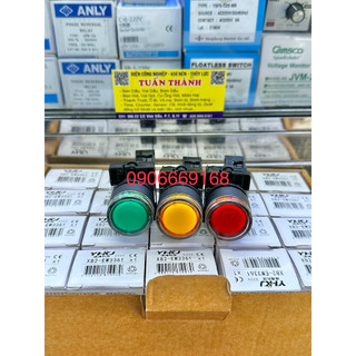 Công Tắc Nút NHẤN NHÃ CÓ ĐÈN Phi 22
