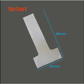 Túi chữ T, túi đựng trà sữa cà phê mang đi - 500gr - giahanshop2211