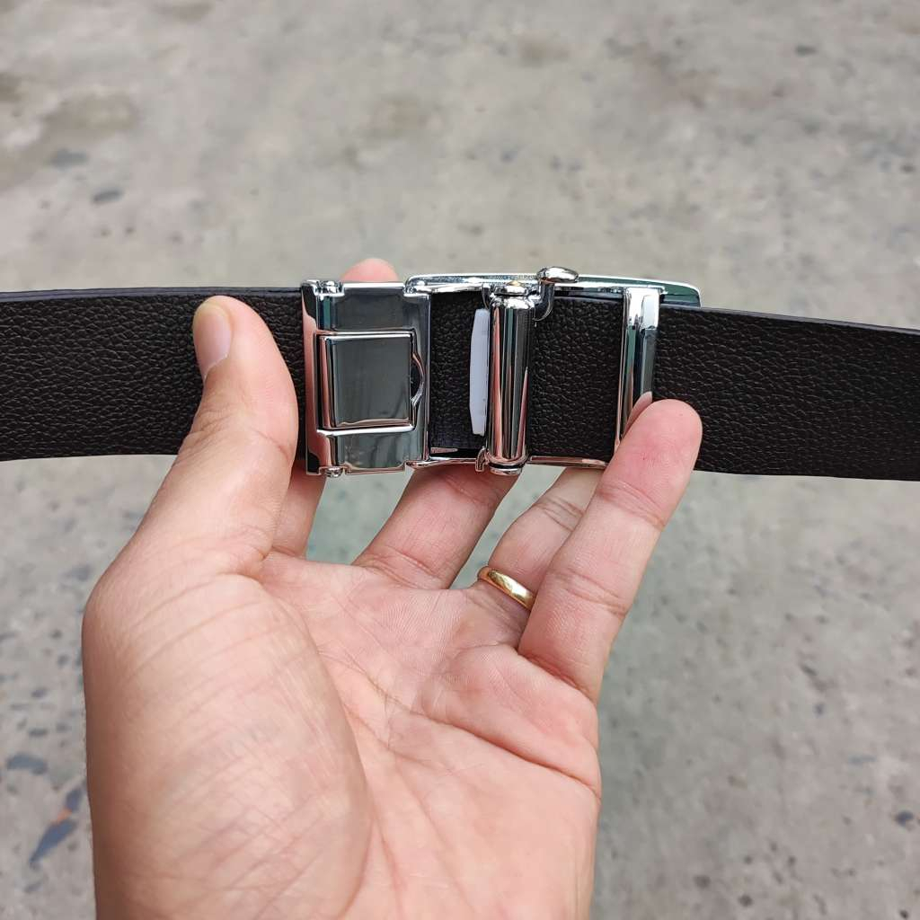 Thắt Lưng Da Cá Sấu. . Da Hông Cá Sấu Rất Mềm Và Đẹp. Kt 3.5 x 120cm. Bảo Hành Chính Hãng 12 tháng!