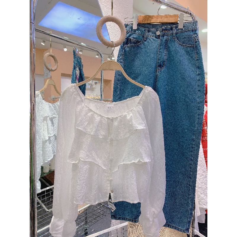 ÁO TAY DÀI BÈO TẦNG NHIỀU LỚP 16001 🎀