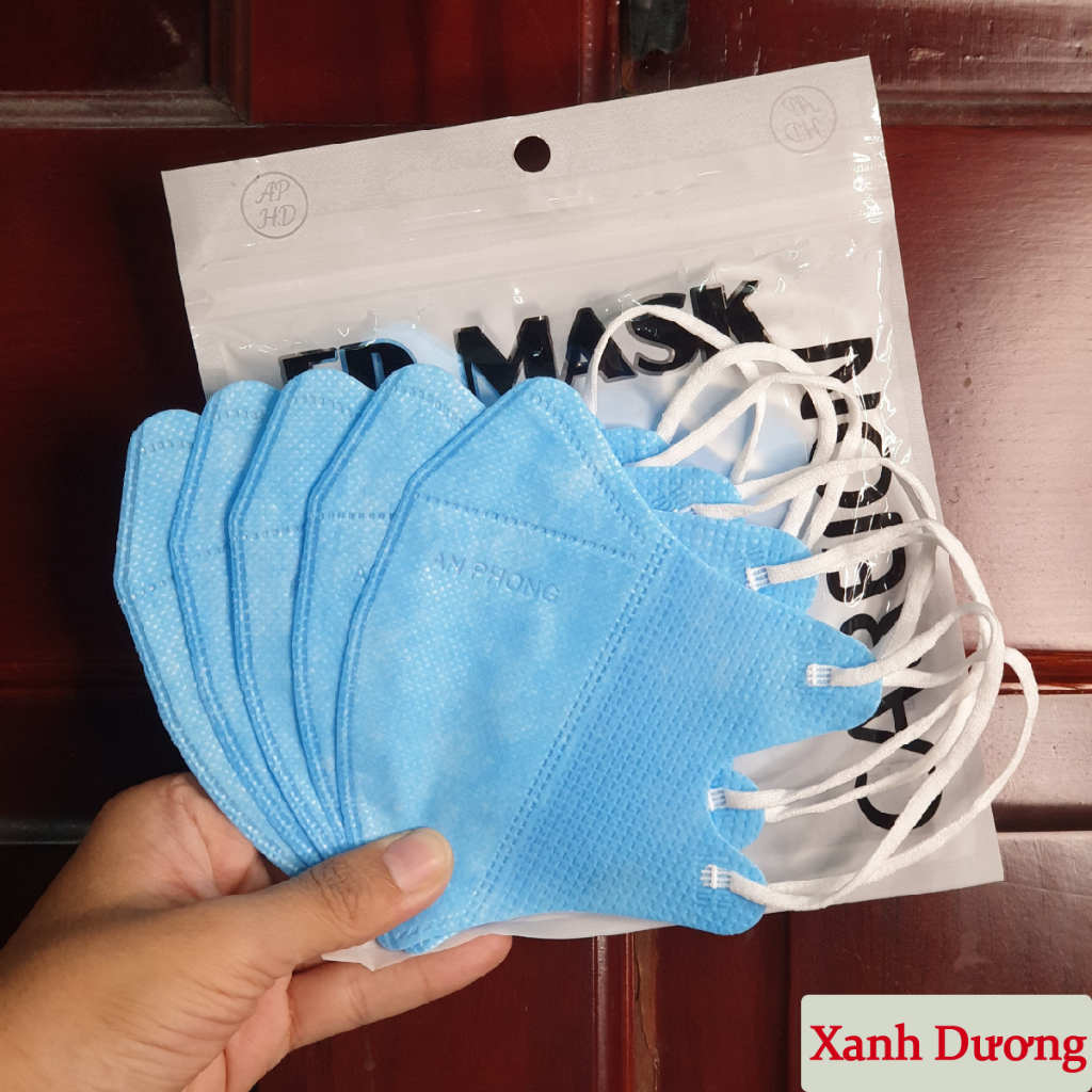 (Thùng 300 cái ) Khẩu trang 5D mask sản phẩm HOTTREND thái lan nhiều màu.