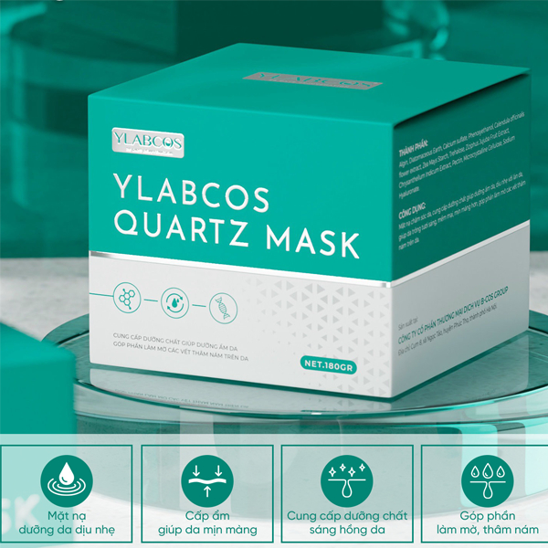 Mặt Nạ Thạch Anh Khô Lamer Dr. Lacir - Ylabcos Quartz Mask (Mẫu mới)