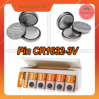 Bộ 4 viên pin đồng xu CR1632-3V pin cảm biến áp suất lốp pin chìa khóa ô tô