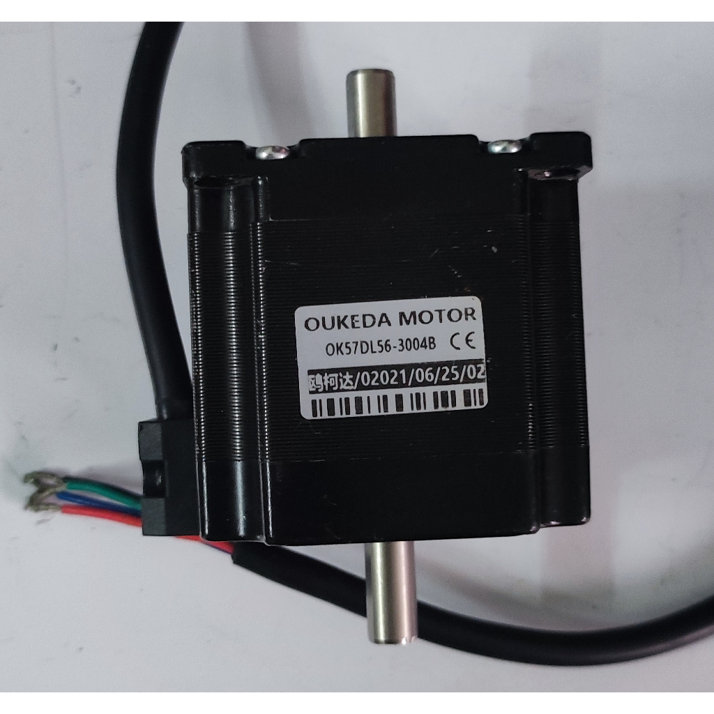 Động cơ bước OUKEDA MOTOR OK57DL56-3004B 2.8A chiều dài 56mm trục 8mm 2 đầu - mã sản phẩm: DTV78