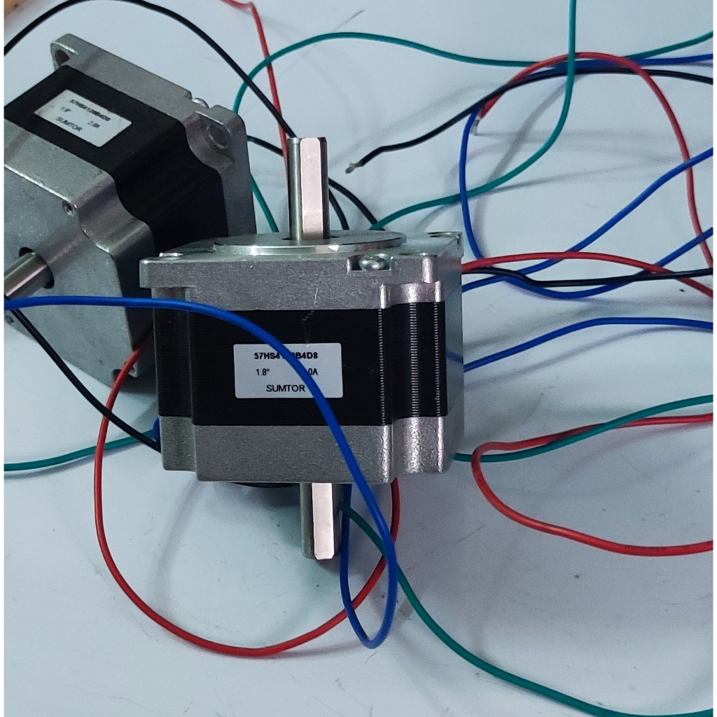 Động cơ bước SUMTOR 57HS4120B4D8 2.0A chiều dài 41mm trục 8mm 2 đầu - mã sản phẩm: DTV79