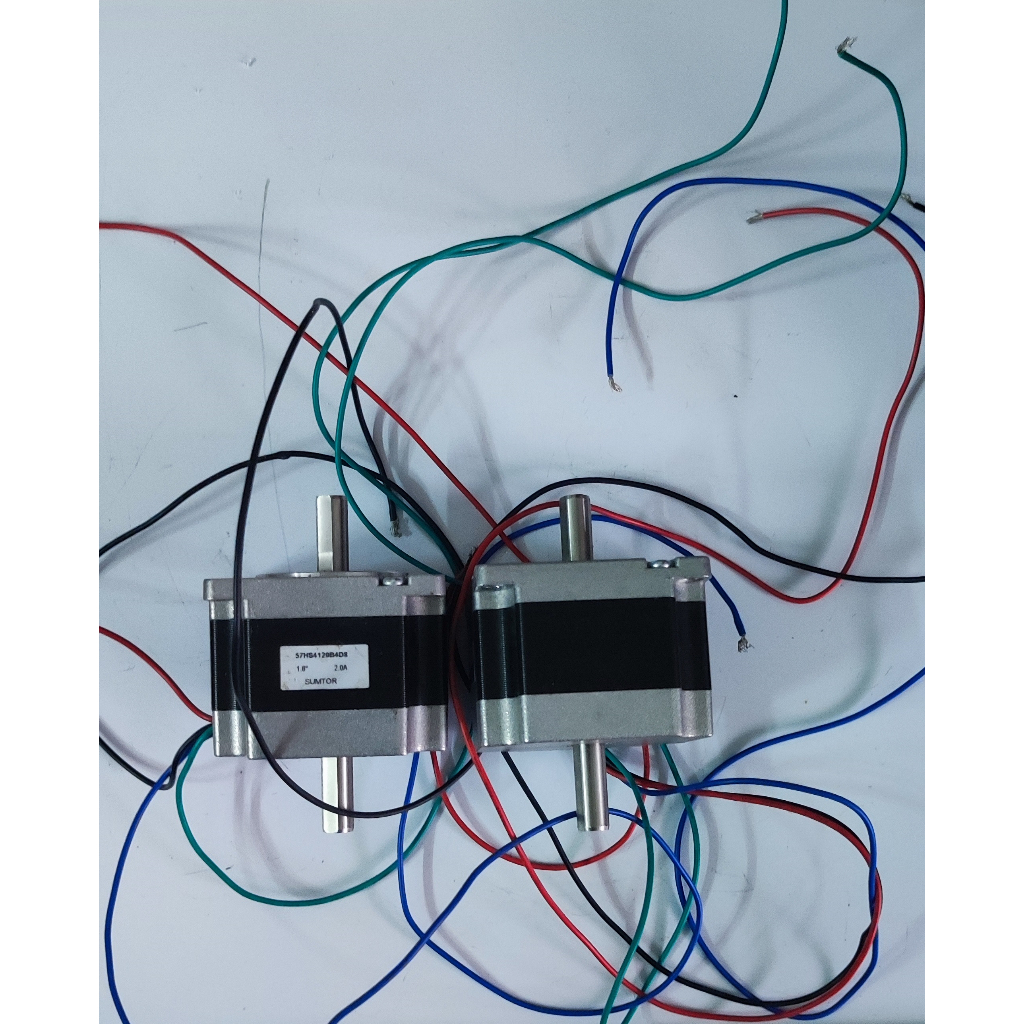 Động cơ bước SUMTOR 57HS4120B4D8 2.0A chiều dài 41mm trục 8mm 2 đầu - mã sản phẩm: DTV79