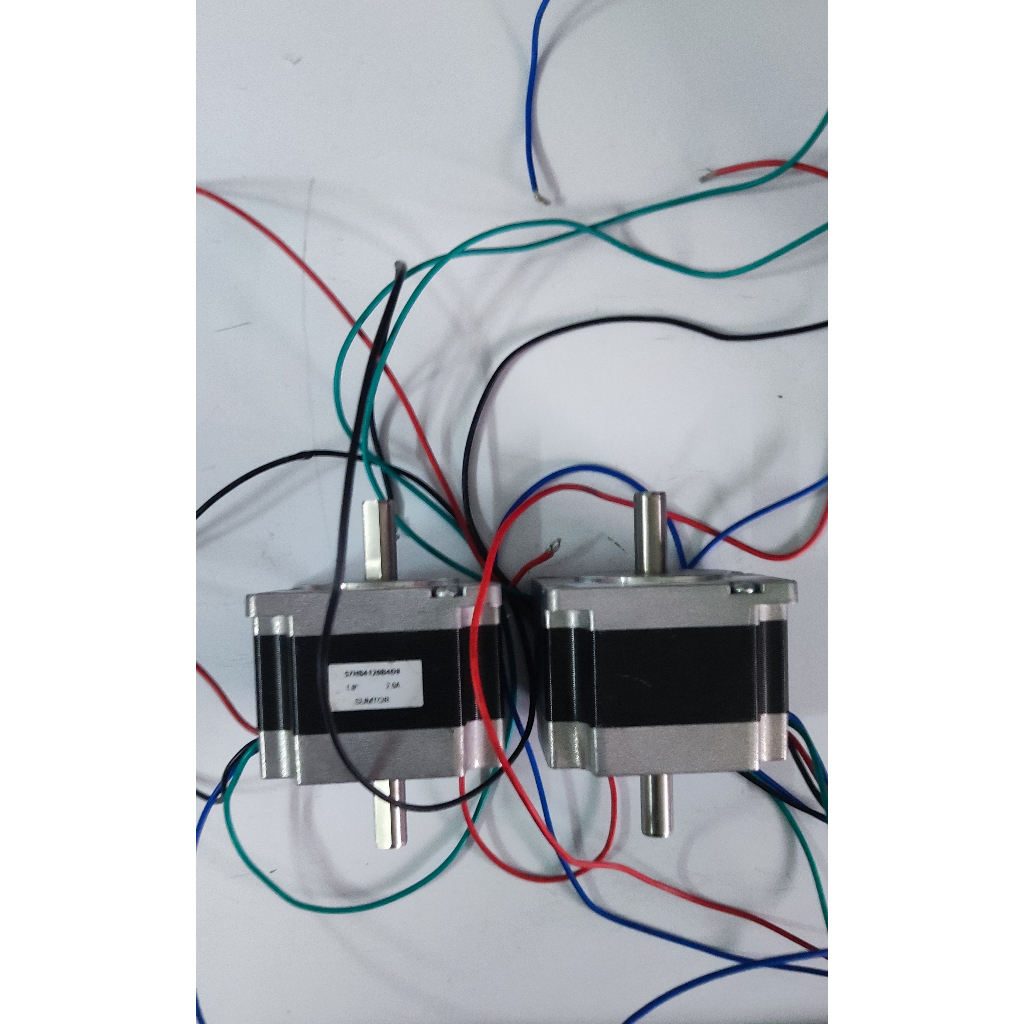 Động cơ bước SUMTOR 57HS4120B4D8 2.0A chiều dài 41mm trục 8mm 2 đầu - mã sản phẩm: DTV79