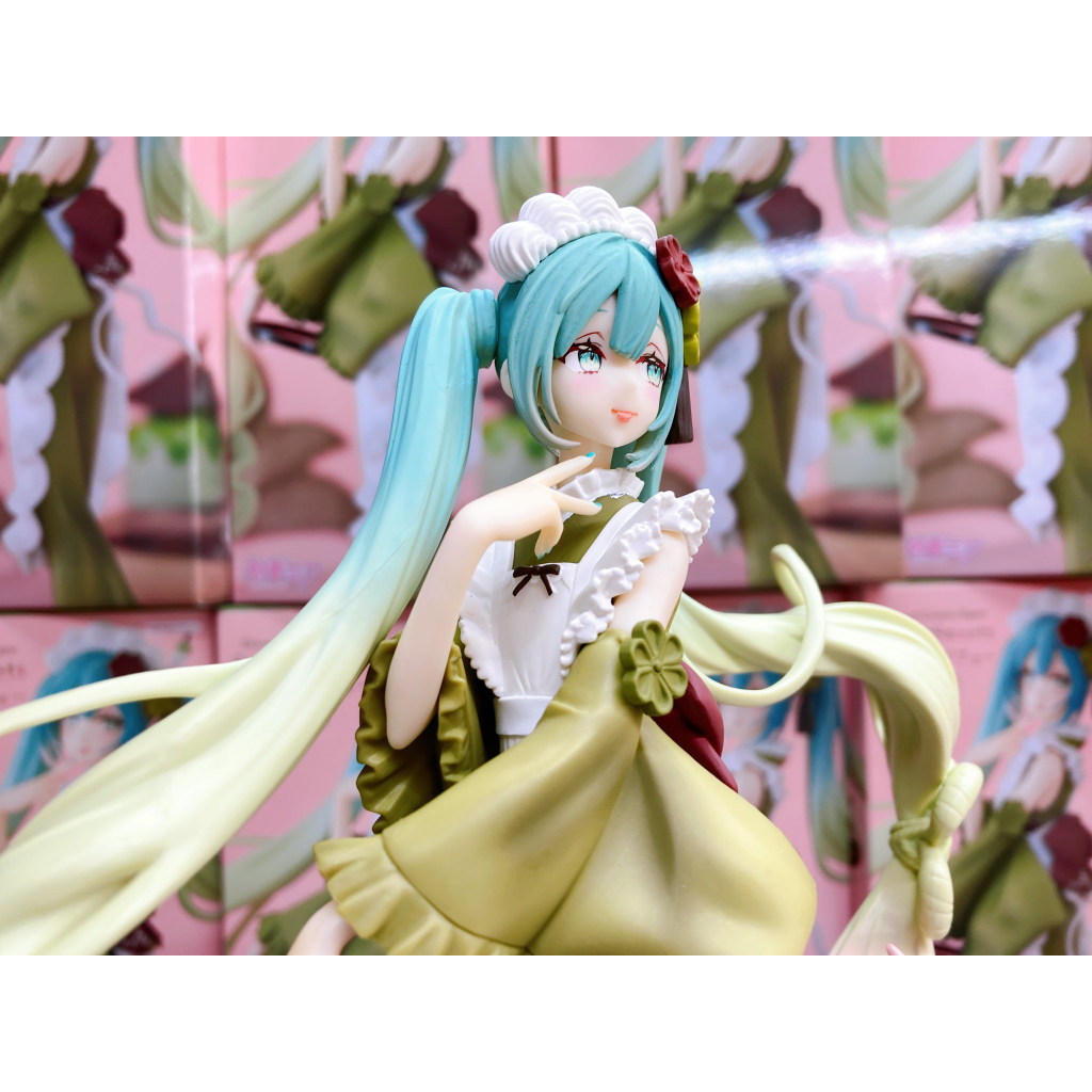 MÔ HÌNH HATSUNE MIKU CHÍNH HÃNG - Vocaloid - SweetsSweets - Matcha Parfait Another Color Ver.
