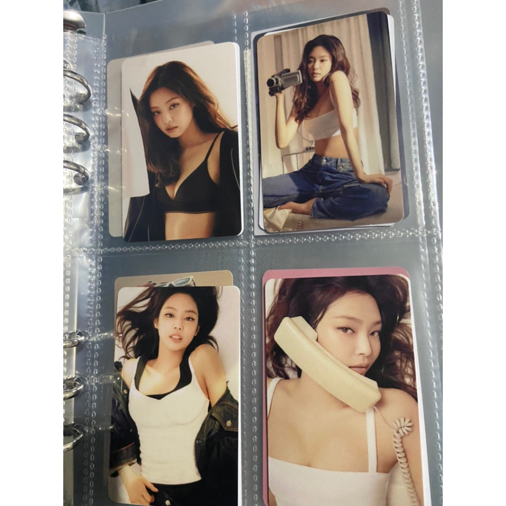 SET 9 CARD BLACKPINK JENNIE X CALVIN KLEIN