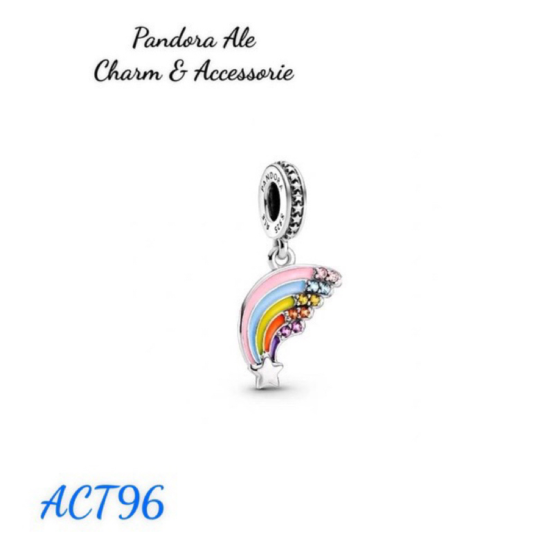 CHARM PAN ALE TREO CẦU VÒNG NGÔI SAO BẠC S925