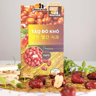 Táo Đỏ Khô Tân Cương Smile Nuts Hộp 500g