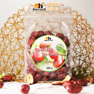 Táo Đỏ Khô Tân Cương Smile Nuts Túi 500g