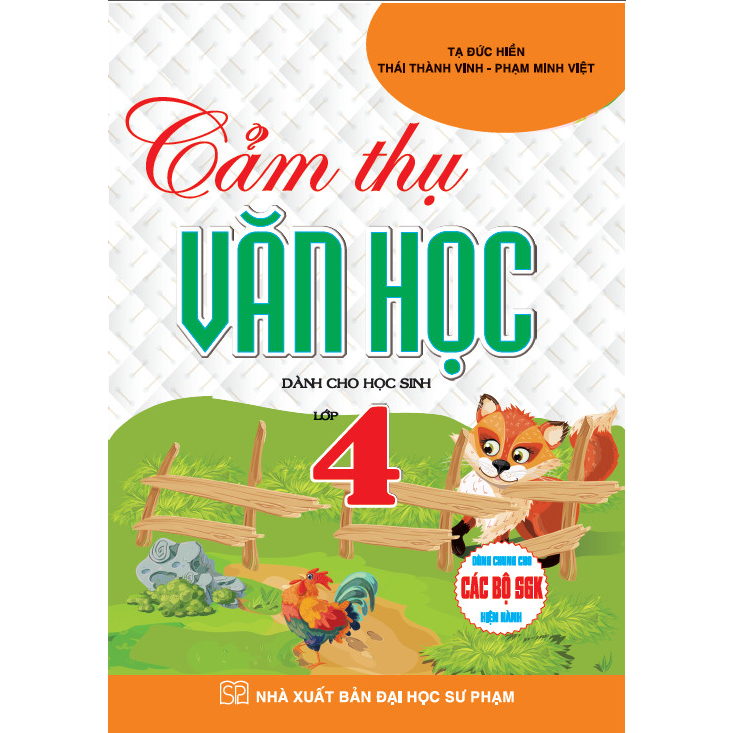 SÁCH - Cảm thụ văn học dành cho học sinh lớp 4 (dùng chung cho các bộ sgk hiện hành) - HAB