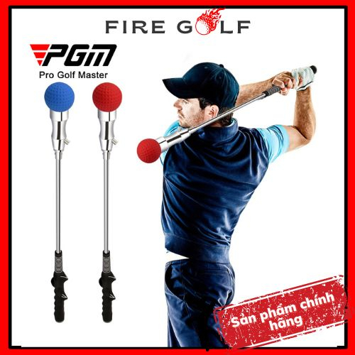 Gậy tập kỹ thuật swing golf PGM chính hãng HGB002 đầu gậy bằng cao su thân thép