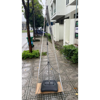 Standee X cản gió, Standee đế nước, khung X đổ nước cản gió, khung treo banner quảng cáo ngoài trời, standee treo 2 mặt