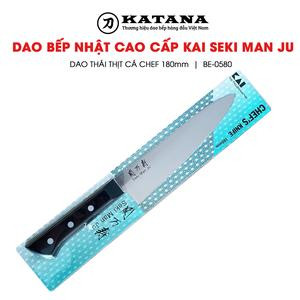 Dao bếp nhật cao cấp kai seki manju chef - dao thái thịt cá be0580