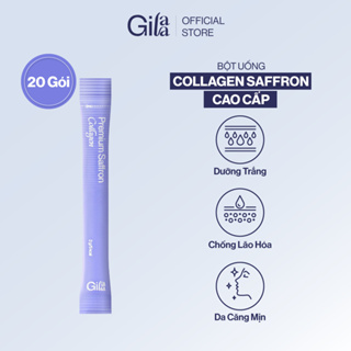 HÀNG TẶNG KHÔNG BÁN 20 Gói Bột Uống Collagen Cao Cấp Kết Hợp Saffron Gilaa